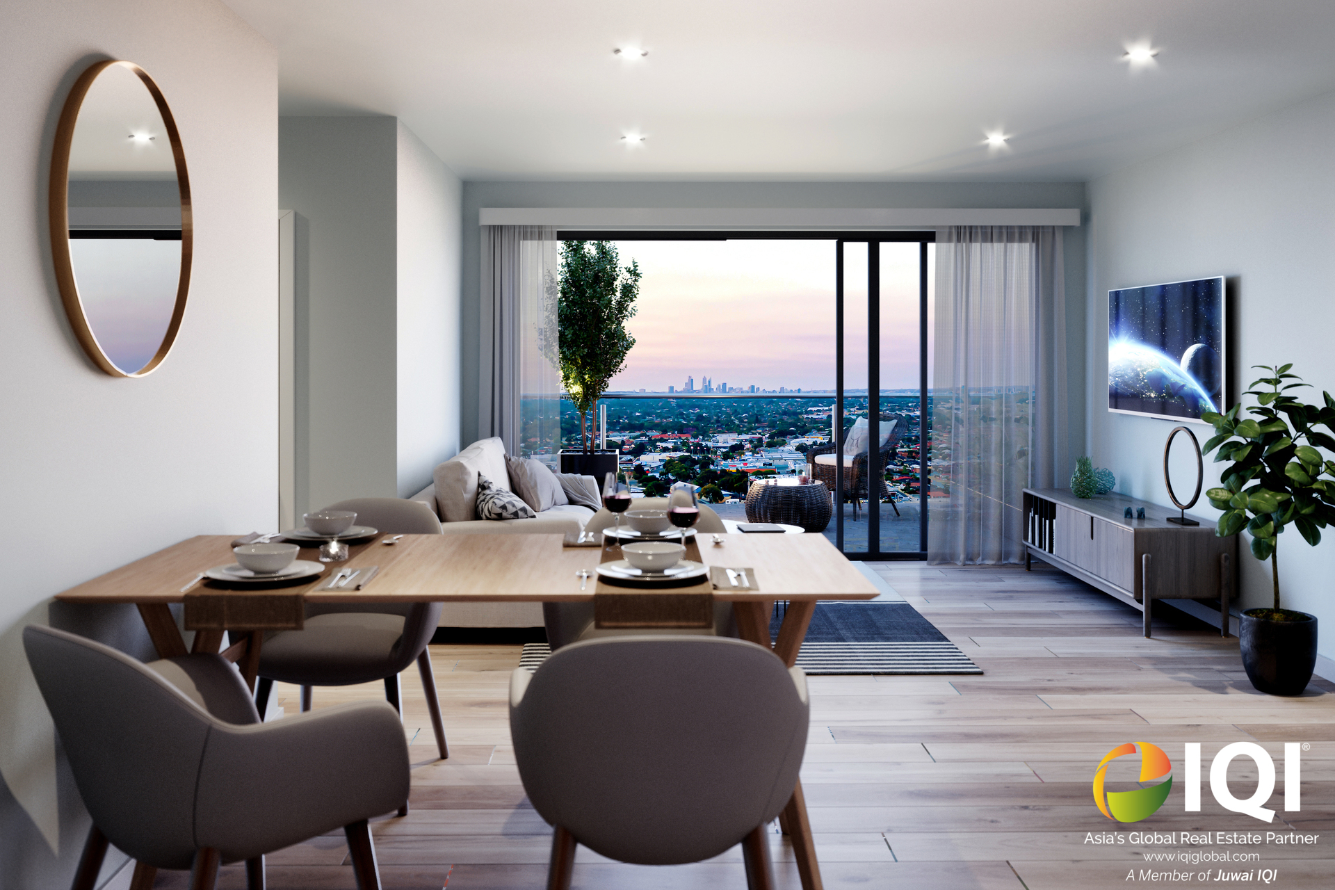 Stunning Views From Cannington's 2 Bedroom Beauty image